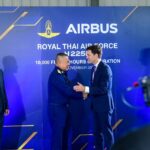 กองบิน 2 ร่วม บ.แอร์บัส มอบโล่ที่ระลึก เฮลิคอปเตอร์ H225M บินครบ 10,000 ชม.