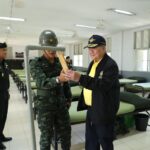 รมว.กลาโหม เปิดงานสืบสานงานพัฒนาบนฐานพุทธธรรมฯ ตรวจเยี่ยมฝึกทหารใหม่