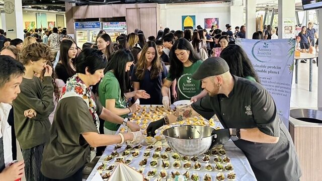 โรงเรียนบางกอกพัฒนา ส่งเสริมการบริโภคแมลง เปิดตัวโครงการ “Amino Insecto” แหล่งโปรตีนแห่งอนาคต