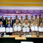 คณะพัฒนาธุรกิจและอุตสาหกรรม มจพ. ลงนามร่วมมือกับสำนักงานอาชีวศึกษาจังหวัดนครปฐม 