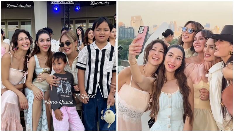 เจนสุดา ใจฟู เพื่อนมาฟูลทีมยินดีความสำเร็จ แก้วที่แตกมีรอยร้าวต่อติดแล้ว