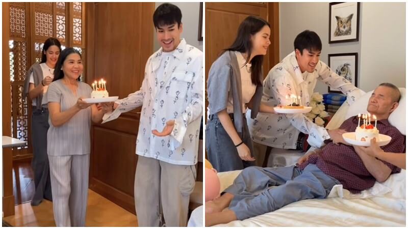 เฟรมสุดอบอุ่น ญาญ่า ว่าที่ลูกสะใภ้ ร่วมเบิร์ธเดย์ คุณพ่อของ ณเดชน์ คูกิมิยะ
