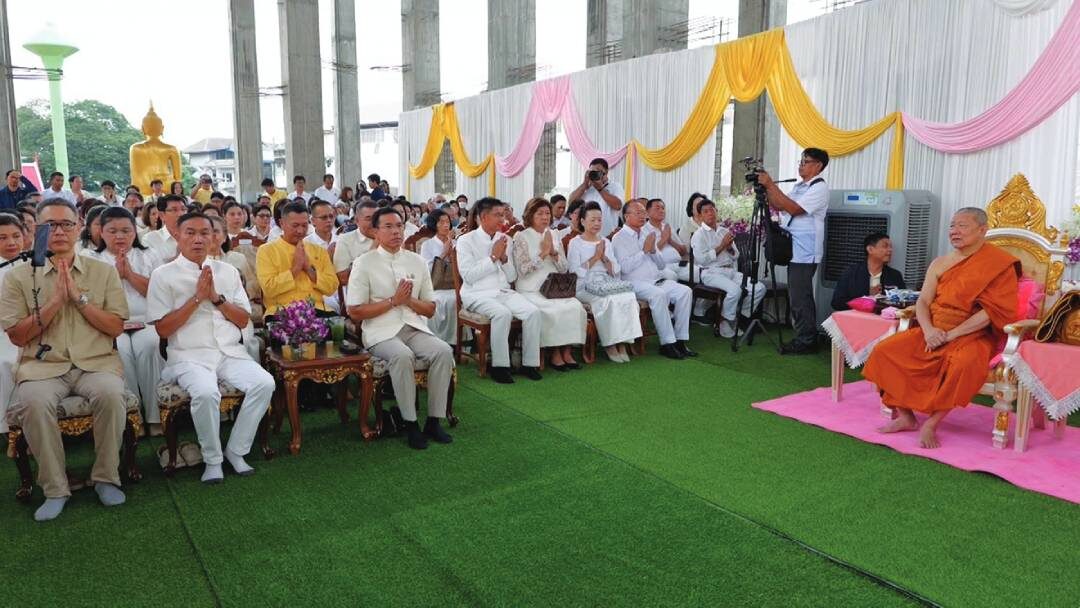 รายงานพิเศษ - อัญเชิญพระพุทธรูป5พี่น้อง ตั้งที่วัดหลวงพ่อบ้านแหลม
