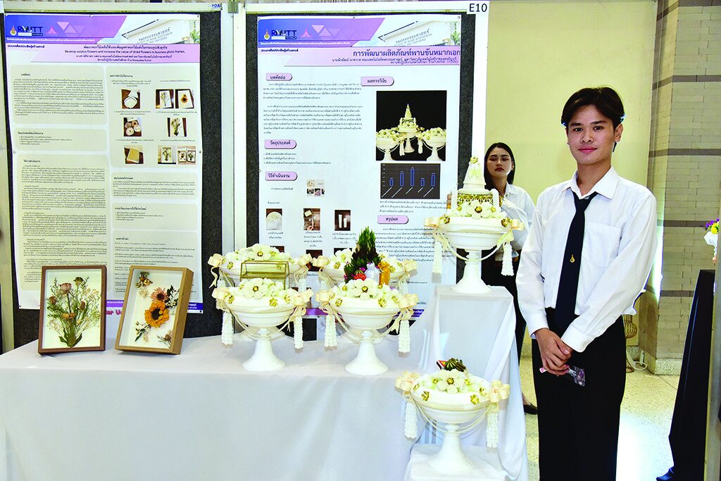 ไอคิวทะลุฟ้า - เทคโนฯ คหกรรม มทร.ธัญบุรี  ประกวดโครงงานสหกิจศึกษา