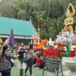 ให้โชคทุกงวด ชาวบ้านศรัทธาแห่ไหว้ ท้าวเวสสุวรรณ หวังถูกรางวัลที่ 1 เป็นรายที่ 11