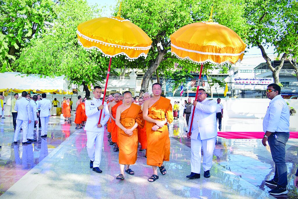 ข่าวสดพระเครื่อง - พิธีเชิญสัญญาบัตรพัดยศ ‘2พระราชาคณะ’วัดสระเกศ 