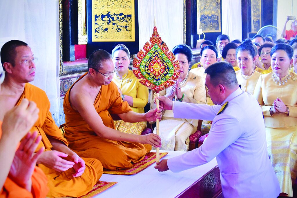 ข่าวสดพระเครื่อง - พิธีเชิญสัญญาบัตรพัดยศ ‘2พระราชาคณะ’วัดสระเกศ 