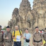 สารวัตรใหญ่ตำรวจท่องเที่ยวลพบุรี ดูแลความปลอดภัยนักท่องเที่ยวช่วงเทศกาลปีใหม่ 2568