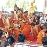 หลวงปู่ศิลา ร่วมสร้างเหรียญหลวงพ่อคูณ รุุ่น สร้างบารมี วัดบ้านไร่