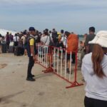ศรชล.ภาค 2 ตรวจสอบความปลอดภัยพื้นที่ท่าเทียบเรือ-เรือโดยสารขนส่งนักท่องเที่ยว