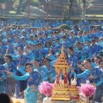 นางรำกรุงเก่า กว่า 2,000 คน รำบวงสรวง ถวายสมเด็จพระเจ้าอู่ทอง ปฐมกษัตริย์กรุงศรีอยุธยา