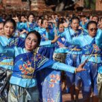 นางรำกรุงเก่า กว่า 2,000 คน รำบวงสรวง ถวายสมเด็จพระเจ้าอู่ทอง ปฐมกษัตริย์กรุงศรีอยุธยา