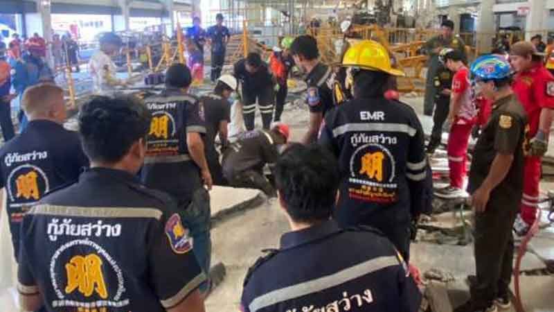 เผยสาเหตุสลด ชั้นลอยถล่ม โรงงานปราจีนบุรี ดับคาที่5ราย พบชั้นลอยมีน้ำหนักกว่า 100 ตัน