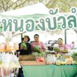 นักท่องเที่ยวแห่ ร่วมงาน เปิดสะพานเชื่อมฮัก ประกวดควายงาม จังหวัดหนองบัวลำภู