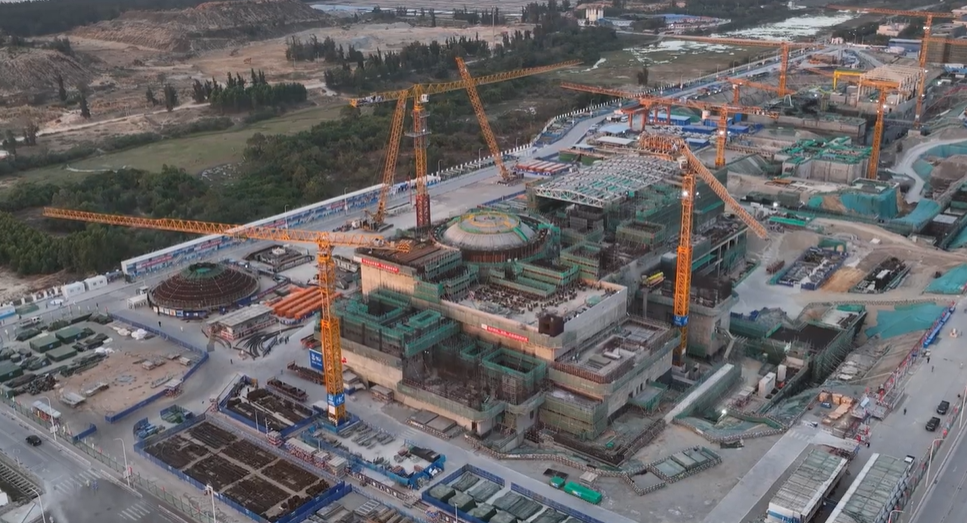 โรงไฟฟ้า Hainan Changjiang SMR (ACP-100) ของจีน อยู่ระหว่างก่อสร้าง