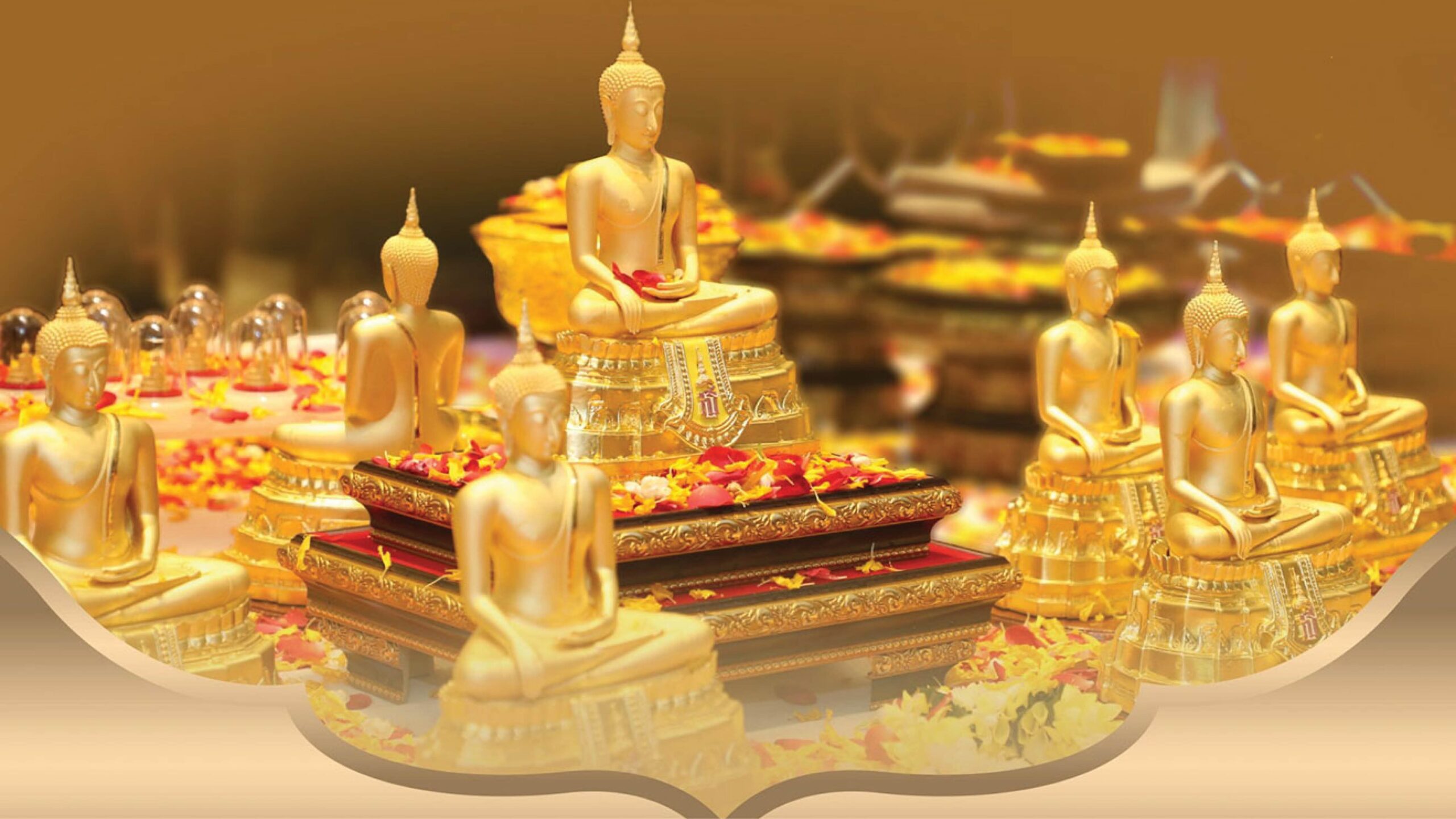 .พุทธรูปทองคำมูลนิธิรามาฯ เสริมมงคล-ต้อนรับปีใหม่68.