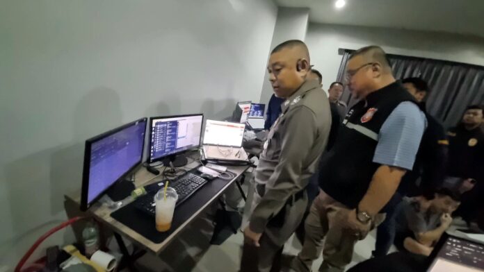 Pattaya bust dismantles South Korean online gambling network | News by Thaiger