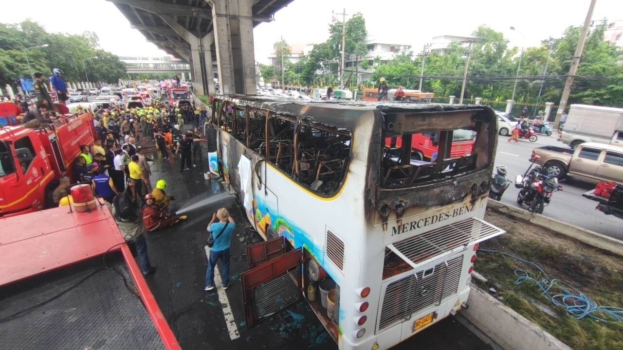 รายงานพิเศษ-ย้อนโศกนาฏกรรมใหญ่ปี 67 ไฟไหม้รถบัสนร.สูญเสีย23ศพ