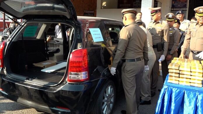 Khon Kaen police arrest two men with millions of meth pills | News by Thaiger