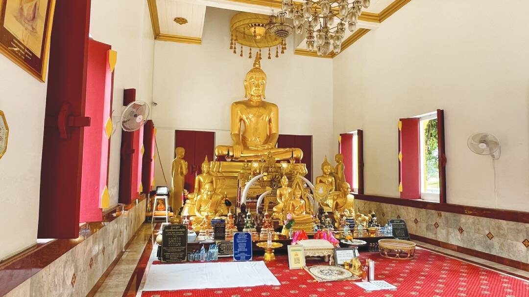 เที่ยววัดวันหยุด - ไหว้พระพุทธรูปหินใหญ่ เยี่ยมวัดดอนเสือจ.ชัยนาท