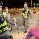 คุมเข้มตั้งด่านเป่าแอลกอฮอล์ ภาคตะวันตก-ใต้ตอนบน คืนเดียวจับคนเมาแล้วขับ 18 ราย