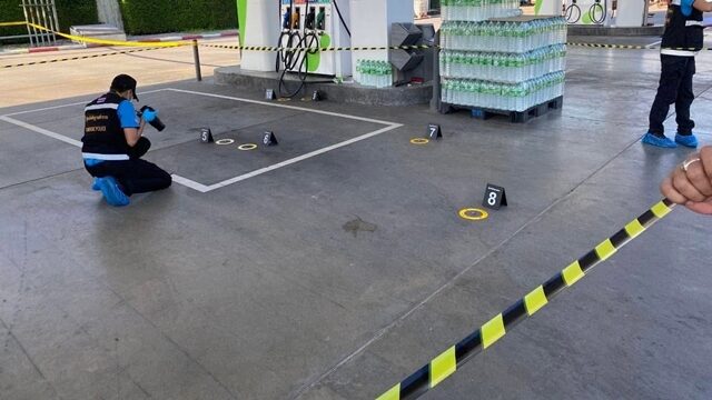 Young man shot dead at Songkhla petrol station, police search for suspects | News by Thaiger