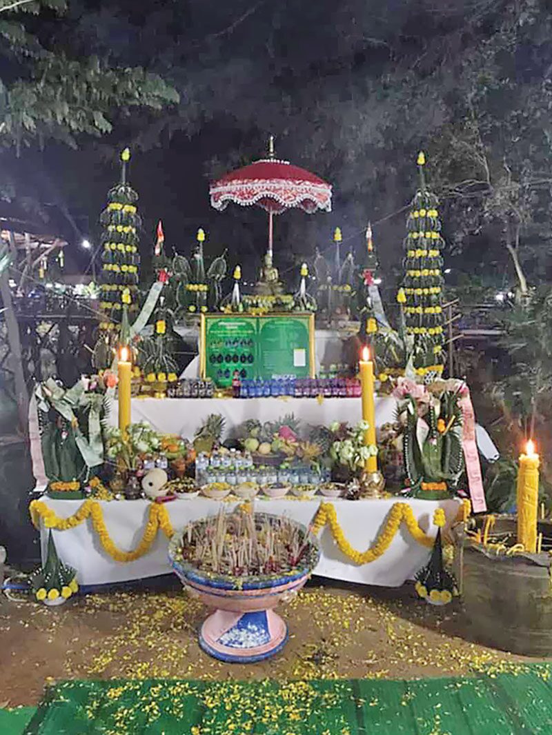ข่าวสดพระเครื่อง - เหรียญพญานาคราชครูบาตุ้ม สมทบทุนพัฒนา‘วัดเกาะเกิ้ง’