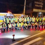 แขวงสุราษฎร์ธานีที่ 3 (เวียงสระ) ส่งเจ้าหน้าที่ อำนวยความสะดวกปลอดภัยผู้ใช้เส้นทาง