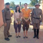ตำรวจท่องเที่ยวลพบุรี เชิญชวนนักท่องเที่ยวแต่งชุดไทยเที่ยวเมืองลพบุรี