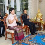 กองบิน 46 จัดพิธีทำบุญตักบาตรข้าวสารอาหารแห้ง เนื่องในโอกาสวันขึ้นปีใหม่2568