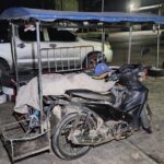 ตร.พุนพิน รวบผัวเมียแสบ ขับซาเล้งตระเวนลักทรัพย์ ยึดของกลางล้อแม็ก8วง
