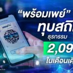 “พร้อมเพย์” ปี 2567 ทุบสถิติ! ธุรกรรม 2,096 ล้านรายการในเดือนเดียว ผู้ลงทะเบียนพุ่งแตะ 79.45 ล้านเลขหมาย