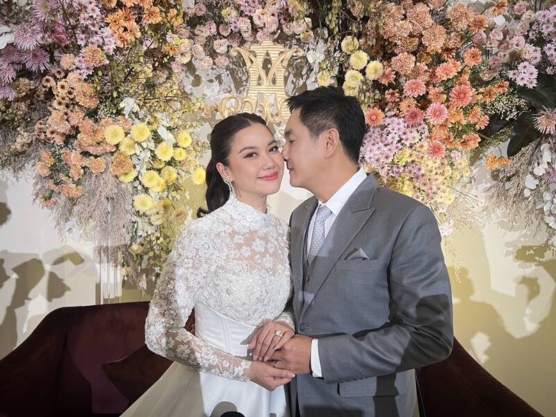 หมิง ชาลิสา แต่งงาน