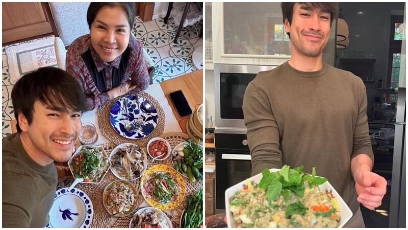 ณเดชน์ โชว์เสน่ห์ปลายจวัก ลงมือตำน้ำพริก เมนูเด็ดของบ้าน