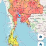 จิสด้า เตือน PM2.5 ฟุ้งทั่ว ฝุ่นพิษปกคลุม 40 จังหวัด กทม.-ปริมณฑล ไม่รอดแดงทุกพื้นที่
