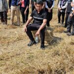 ชัชชาติ คุยชาวนา ‘หนองจอก-ลาดกระบัง’ ใช้รถอัดฟาง ลดเผาตอซัง จ่อปั้นแบรนด์ข้าว กทม. ‘ไม่เผา’ 