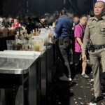 สนธิกำลัง บุกจับผับคนจีน ใจกลางวอล์กกิ้งสตรีท ตรวจฉี่ม่วง 39 ราย ส่งดำเนินคดี