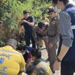 สุดหดหู่รับปีใหม่ ร่างทารก ถูกโยนทิ้งคลอง ห่อโสร่งยัดกระเป๋า จุดธูปเทียนสะกดวิญญาณ