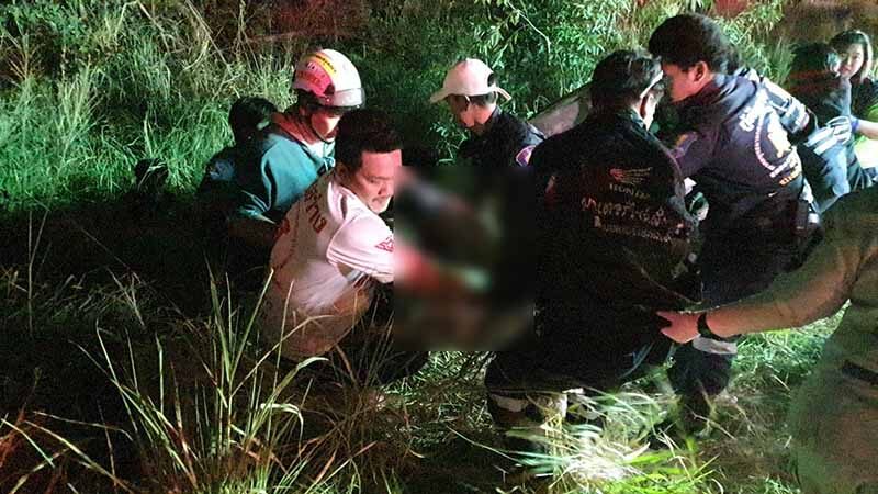Fatal crash on Bang Lamung road as SUV hits car | News by Thaiger