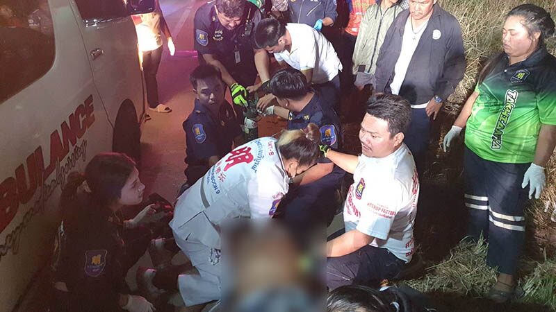 Fatal crash on Bang Lamung road as SUV hits car | News by Thaiger