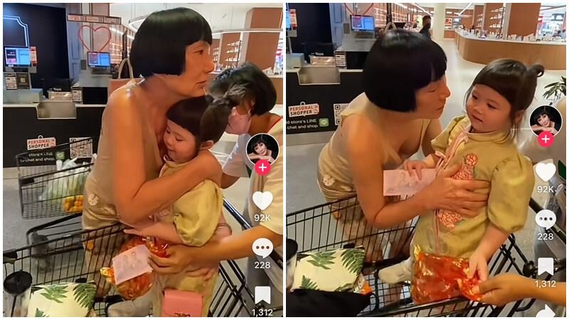 ขึ้นแท่นหลานรัก ม้า อรนภา แจกอั่งเปาดาราสาว น้องแอบิเกล หอมกอดฟอดใหญ่