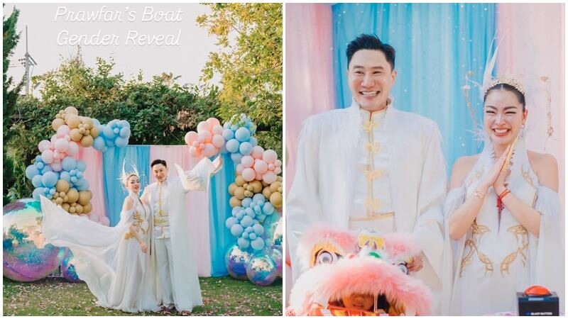 พราวฟ้า-เสี่ยโบ๊ท เฉลยเพศลูก เผยน้ำตาแห่งความดีใจ ครอบครัวร่วมฉลองอบอุ่น