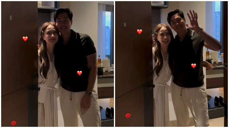 ส่องโมเมนต์ คืนส่งตัวเข้าหอ แต้ว-ประณัย คู่สามีภรรยาป้ายแดง