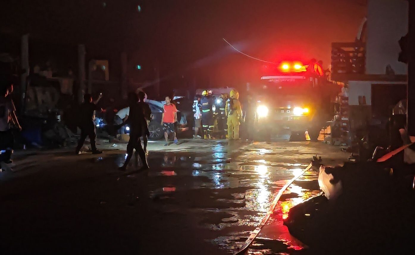 Blaze at Trang car repair shop causes 10 million baht damage | News by Thaiger