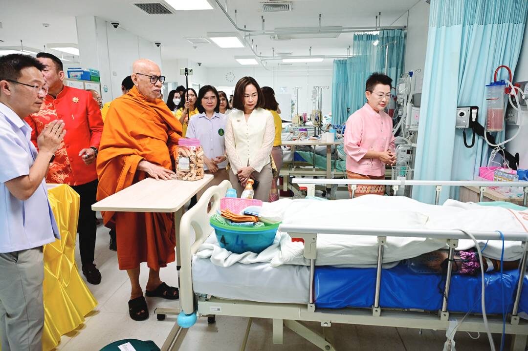 ข่าวสดพระเครื่อง - เปิดหอผู้ป่วยวชิรคุณาธาร อภิบาล‘พระ-เณร’อาพาธ
