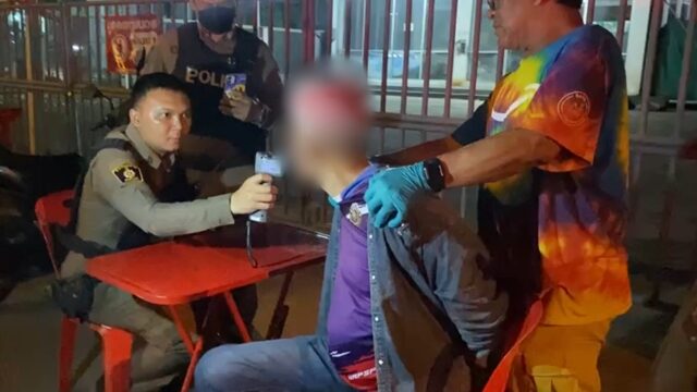 Middle-aged man crashes sedan into parked truck in Chon Buri | News by Thaiger