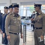รอง ผบช.สตม. ลงพื้นที่สะพานมิตรภาพไทย-เมียนมาแห่งที่ 2 เพื่อให้กำลังใจ จนท.