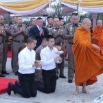 รองผบ.ตร. ร่วมพิธี เททองหล่อ พระไพรีพินาศ สร้างขวัญกำลังใจ 'ขุนพลไซเบอร์'
