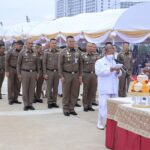รองผบ.ตร. ร่วมพิธี เททองหล่อ พระไพรีพินาศ สร้างขวัญกำลังใจ 'ขุนพลไซเบอร์'