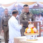 รองผบ.ตร. ร่วมพิธี เททองหล่อ พระไพรีพินาศ สร้างขวัญกำลังใจ 'ขุนพลไซเบอร์'